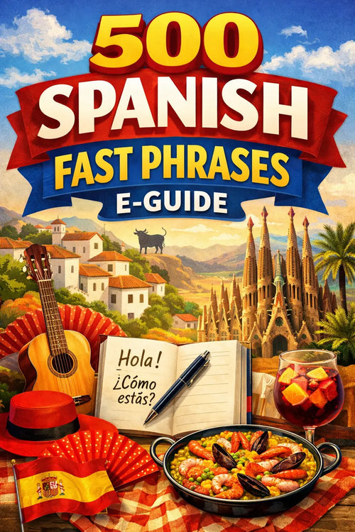 500 Spanish Fast Phrases E-Guide