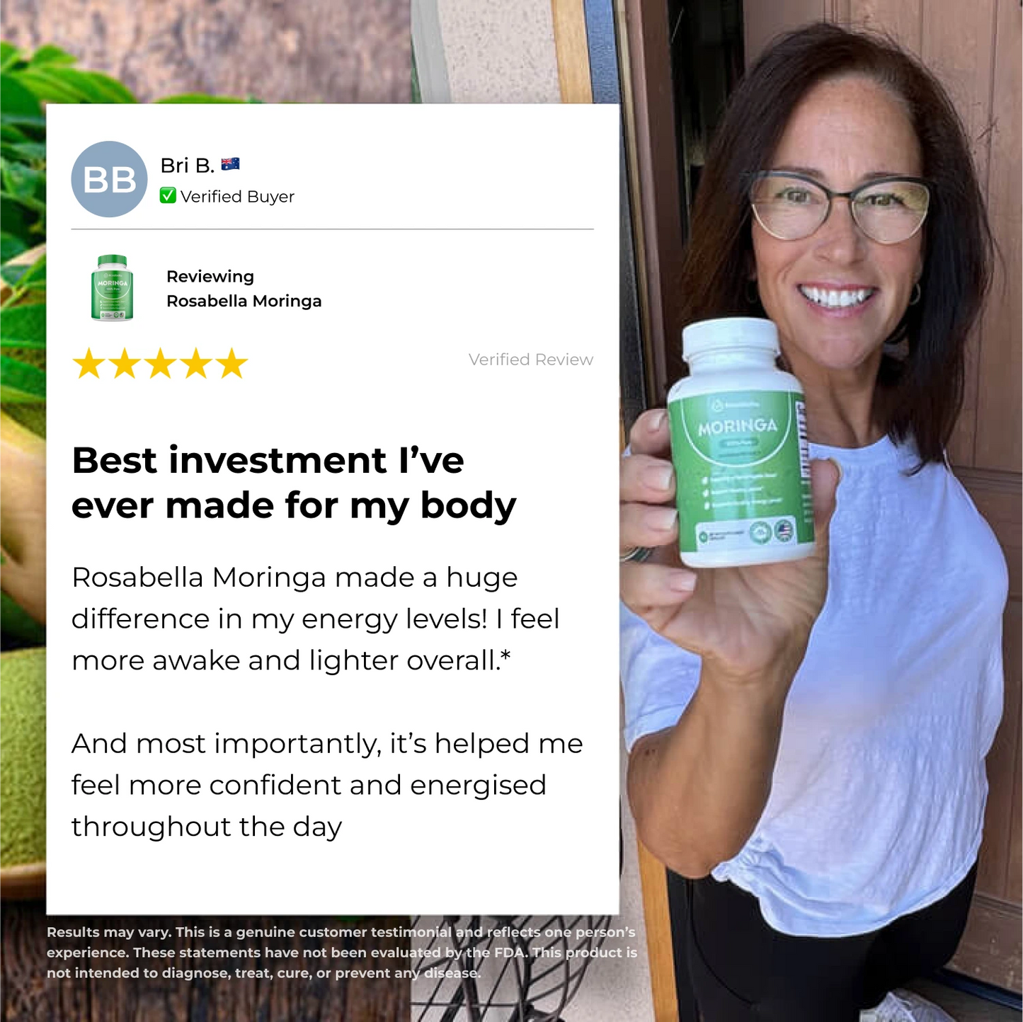 Ayrula Moringa – Naturally Lowers Cortisol To Help Restore Balance Inside and Out