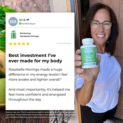 Ayrula Moringa – Naturally Lowers Cortisol To Help Restore Balance Inside and Out