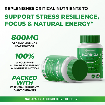 Ayrula Moringa – Naturally Lowers Cortisol To Help Restore Balance Inside and Out